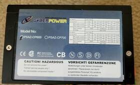Cyberpower Psazcp600 Cyber Power Xtreme Gear 600w Atx Supply Model Psaz-cp600