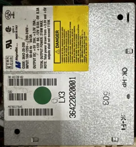 3642-20-200 Dec 364220200 30-46120-02 Alphaststion 255 Power Supply