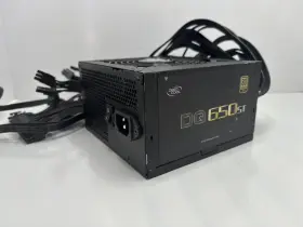 Dp-gd-dq650st Deepcool Psu Dq650st 650w Watt 80 Plus Gold Power Supply Atx Black