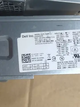 D250nd-00 Dell 03mv8h 250w Desktop Power Supply 3mv8h