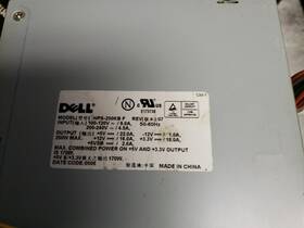 Dell 0k2583 Nps-250kb F 250w Power Supply Atx Will Work On Any Tower Free Ship