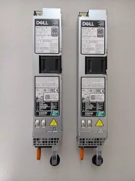 L550e-s1 Dell 0ncnff Lot Of 2 Poweredge 550w 80 Plus Platinum Power Supply Tested