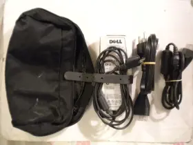 0w5420 Dell 65w Power Adapter Wrhm 120vac Cable 12vdc Storage Bag
