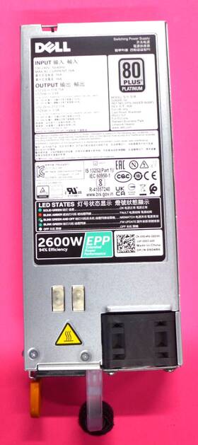 Dell 9d4r6 Genuine Poweredge C6400 2600w Redundant Power Supply