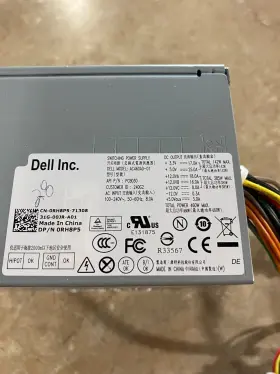 Ac-460ad-01 Dell Ac460ad01 0rh8p5 Rh8p5 8300/8500 460w Power Supply 24 Pin