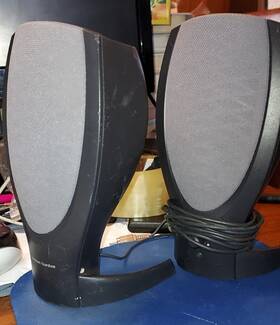 Dell / Altec Lansing Hk206 / Speaker No.s. 2ed. Largest Set Of Speakers From Dell