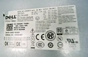 L255em-01 Dell D425ef-00 K340r Model 255w 80plus Gold Computer Power Supply Tested