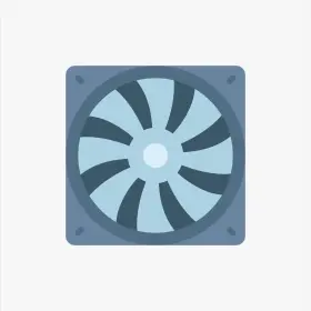 Efc0912bf Dell Delta Electronics Nmb Sensflow Fan 12v Dc .68a 92