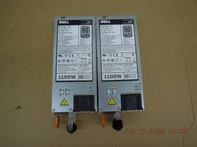 Dell Dht6gx Lot Of 2 - L1100e-s0 1100w Power Supply 80 Plus Platinum P/n 0ht6gx