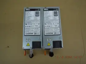 L1100e-s0 Dell Dht6gx Lot Of 2 - 1100w Power Supply 80 Plus Platinum P/n 0ht6gx
