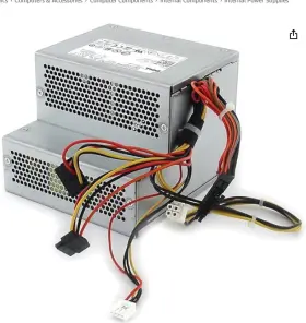 H280p-00 Dell H280p00 - 280w Power Supply For Optiplex Gx520 Gx620 Dt 745 755