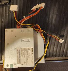 Dell Mc638 Genuine Sff 220w Atx Power Supply Psu Hp-q2228f3p W Screws