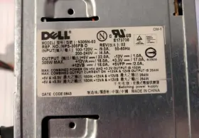 N305n-03 Dell N305n03 350w Atx Power Supply