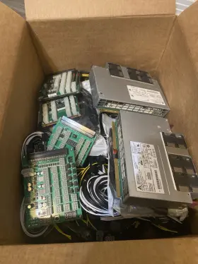 Dps2400aba Delta 2 Parallel Miner 2400w 12 Gpu Mining Kits. Boards. Cables. Y Splitters