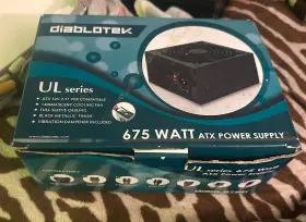 Psul675 Diablotek Power Supply - 675 Watt Brand New Sealed