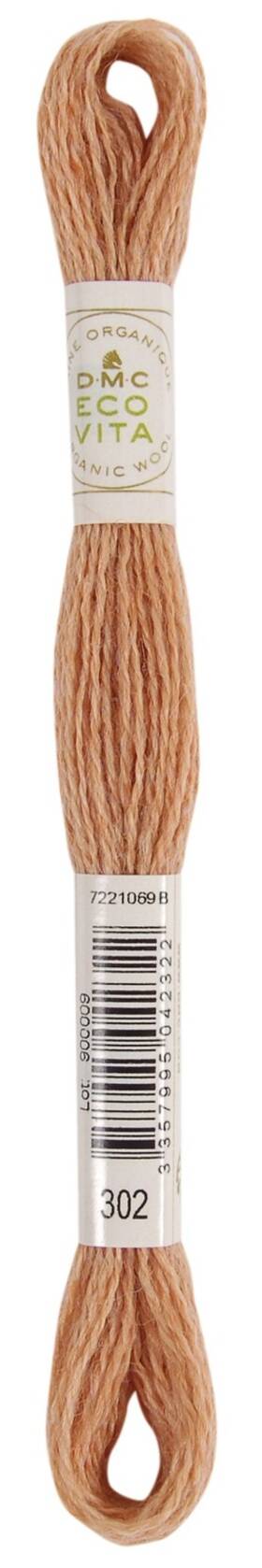 Dmc 5a0021sp-1g4ps 6 Pack Eco Vita 100% Organic Wool Crewel Thread -16m/17.5 Yd