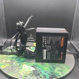 Ecooler Yk650l 650w 80 Plus Certified Atx Power Supply 20 4 Pin Sata Pcie