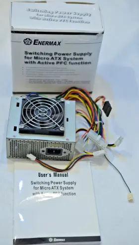 Eg285sx-vb Enermax W 270w Microatx Matx Power Supply With Active Pfc
