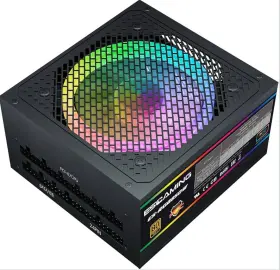 Es-rgb850w Esgaming Power Supply 850 Watt 80 Gold Certified Fully Modular Rgb Supp