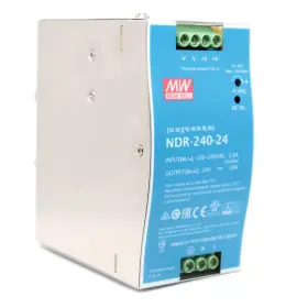 Ndr-240-24 Eversale 645312123131 Mean Well 240w 24vdc 10a Ac/dc Industrial Din Rail Power Supply Si