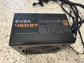 Evga 100-bt-0450-b1 450 Bt 450w 80 Plus Bronze Atx Power Supply Un-tested Psu