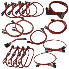 100-cr-1050-b9 Evga Red Gs/ps 850/1050/1000 Watt Power Supply Cable Set Individually Slee