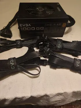1000gq Evga 1000 Psu With Vga Sata And Cpu Power Cables