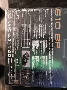 Evga 100bp0610k1 610 Bp 80 Bronze Power Supply 610w 100-bp-0610-k1