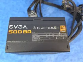 100-br-0500 Evga 100br0500 500 Br Bronze Power Supply Replacement Tested