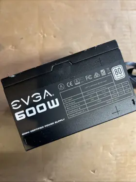 100-w1-0600-kr Evga 100w10600kr 600 W1 80 Plus 600w Standard Power Supply 49a P/n Psu