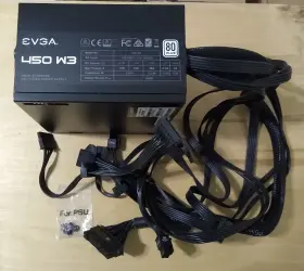 100-w3-0450 Evga 100w30450 450 W3 80 Plus Watt Power Supply