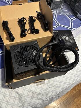 Evga 110-bq-0600-b1 600 Bq 600w 80 Plus Bronze Modular Atx Power Supply Sata Vga 24 Pin