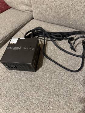 Evga 120-gs-0750-v1 750 Gs 750w Atx Fully Modular Power Supply Black 4 Cpu Sata