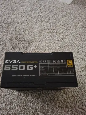120gp0650x1 Evga New Supernova 650 G 80 Plus Gold 650w Power Supply