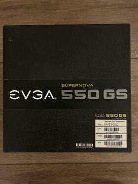 Evga 220-g3-0550 Supernova 550 Gs 550w Power Supply 80 Plus Gold Fully Modular