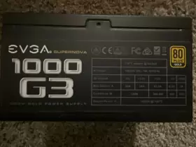 220-g3-1000-x1 Evga 1000 G3 1000w Gold Modular Power Supply. Psu Only No Cables
