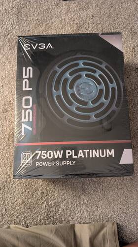 Evga 220-p5-0750-x1 Supernova 750 P5 750w 80 Plus Platinum Power Supply