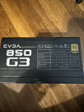 220-g3-0850-x1 Evga 220g30850 Supernova 850 G3 80 Plus Gold 850w Modular Psu. Used Good