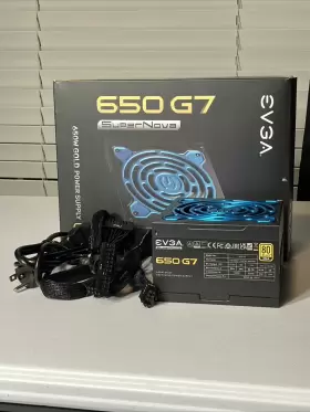 220g50650x1 Evga Supernova 650 G7 80 Plus Gold 650w Fully Modular Power Supply