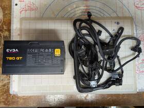 Evga 220gt0750rx Supernova 750 Gt 80 Plus Gold 750w Power Supply With Cables 220-gt-0750-rx