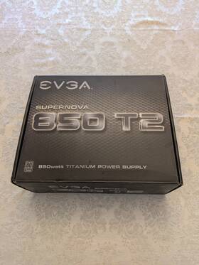 Evga 220t20750x1 Supernova 850 T2 80 Titanium Power Supply