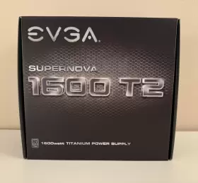 220t21600x1 Evga Supernova 1600 T2 80 Titanium 1600w Power Supply 10 Yr Psu - With All Cables
