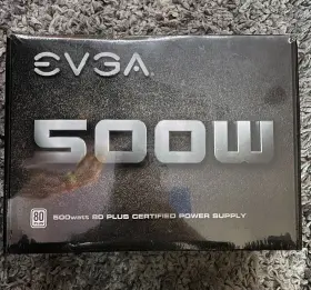 500-w1-0500-kr Evga 500w 80 Plus Certified Power Supply Brand New In Factory Sealed Box