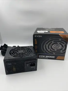 610-bp Evga 610 Bp 80 Bronze 600w Atx Computer Power Supply Read Description