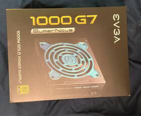 Evga 843368058487 Supernova 1000 G7 80 Plus Gold 1000w Fully Modular Eco Mode With Fdb Fan