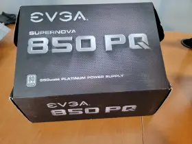 850pq Evga Supernova 850 Pq 850w 80 Platinum Power Supply Semi Modular Used
