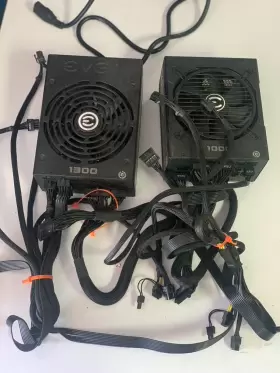1300w850w Evga Corsair Various 1000w/1300w-850w Semi-modular/modular Desktop Power Supplies Lot Of 4