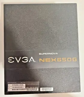 Nex650g1 Evga Supernova 650w 80 Gold Fully Modular Psu Missing 1 Vga Cable