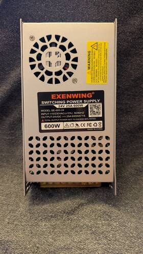Exenwing Sr60024 Switching Power Supply 24v 25a 600w Model Sr-600-24