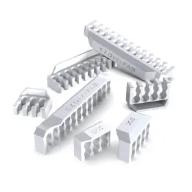 Ezdpi234-1 Ezdiy-fab Shield Cable Comb Kit For 16awg 18awg Psu Extensionincludes 4 X 24p 1